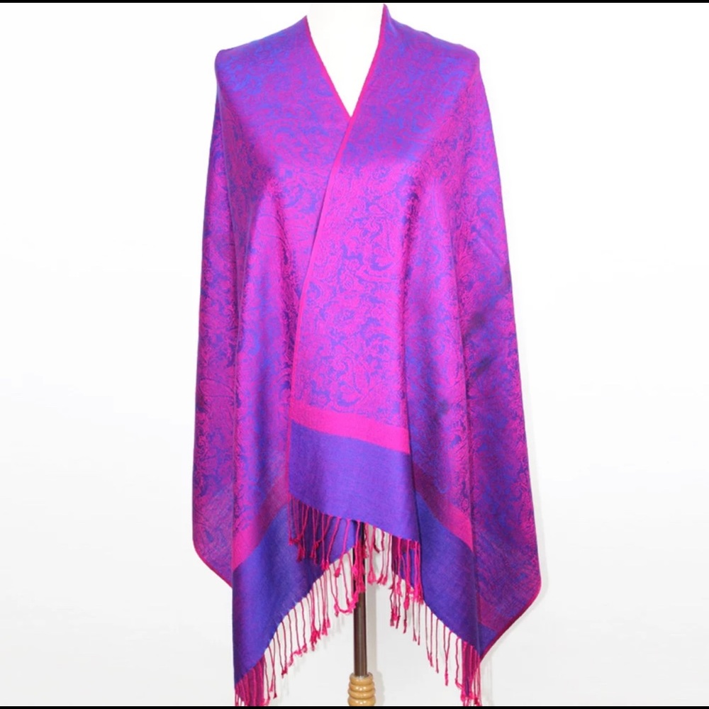 Royal Purple Majestic Headwrap - Picture 2 of 2